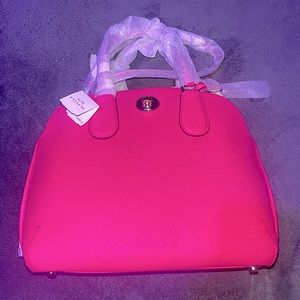 Hot pink Coach bag